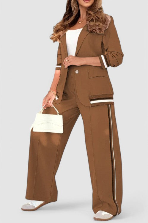 EMMA - Business Anzug mit Kontrastdetails