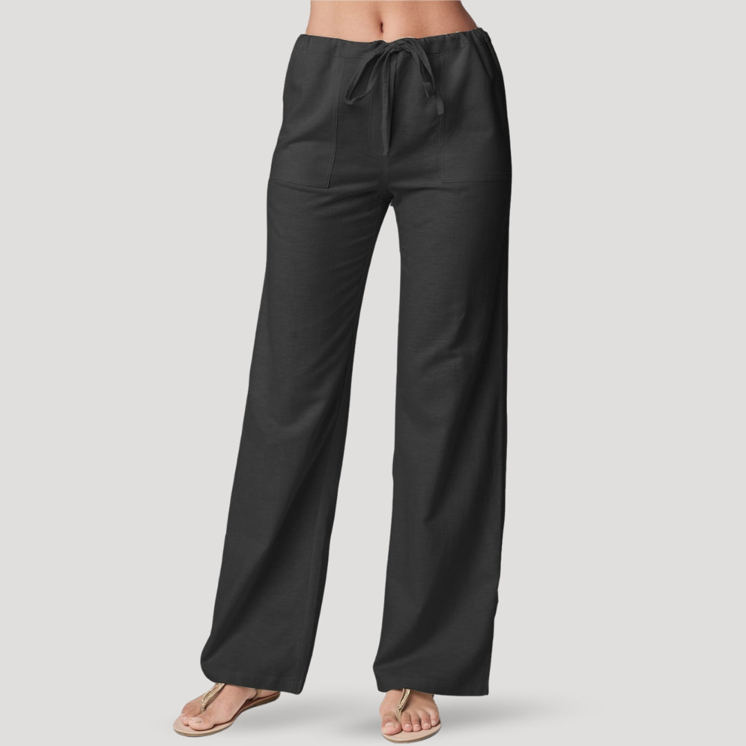 Lyrica - Wide Jogging Pants with Drawstring