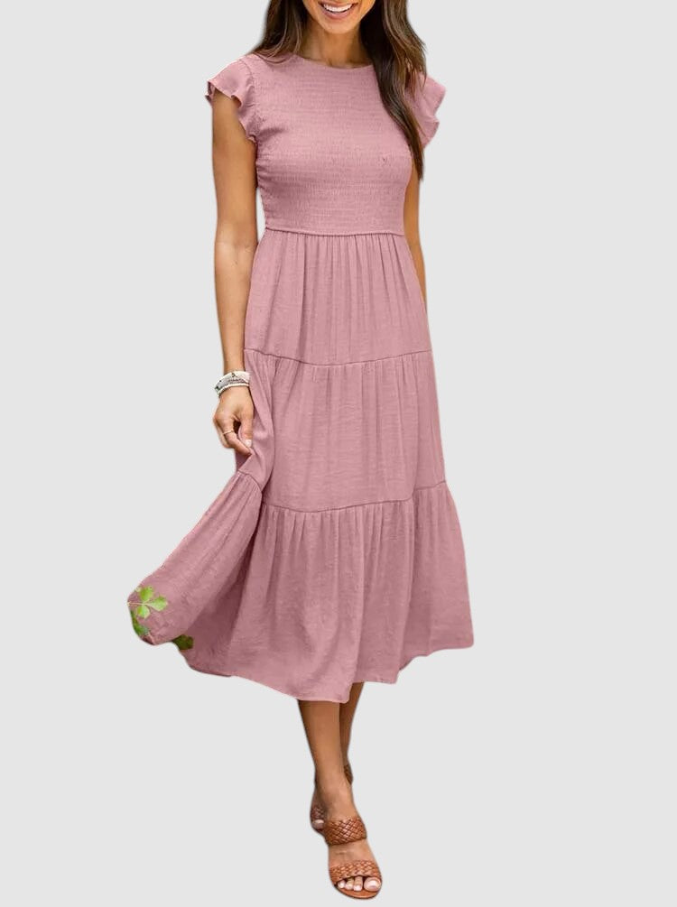 DAPHNE - Elegantes Midi-kleid