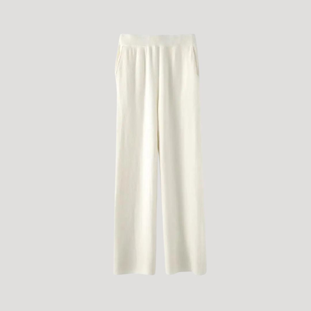 Goldie - Damen weite Strickhose