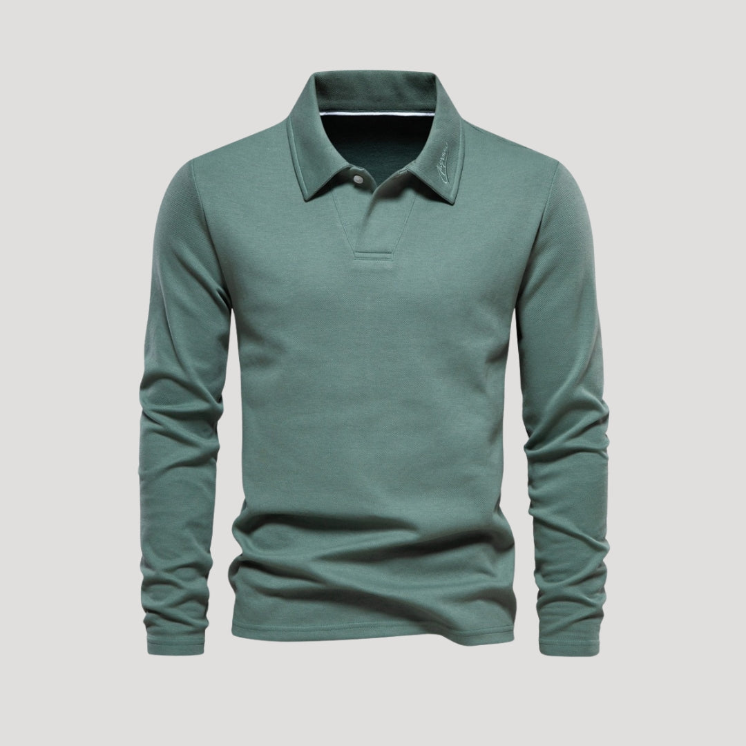 Kirk - Klassisches Herren Langarm-Polo