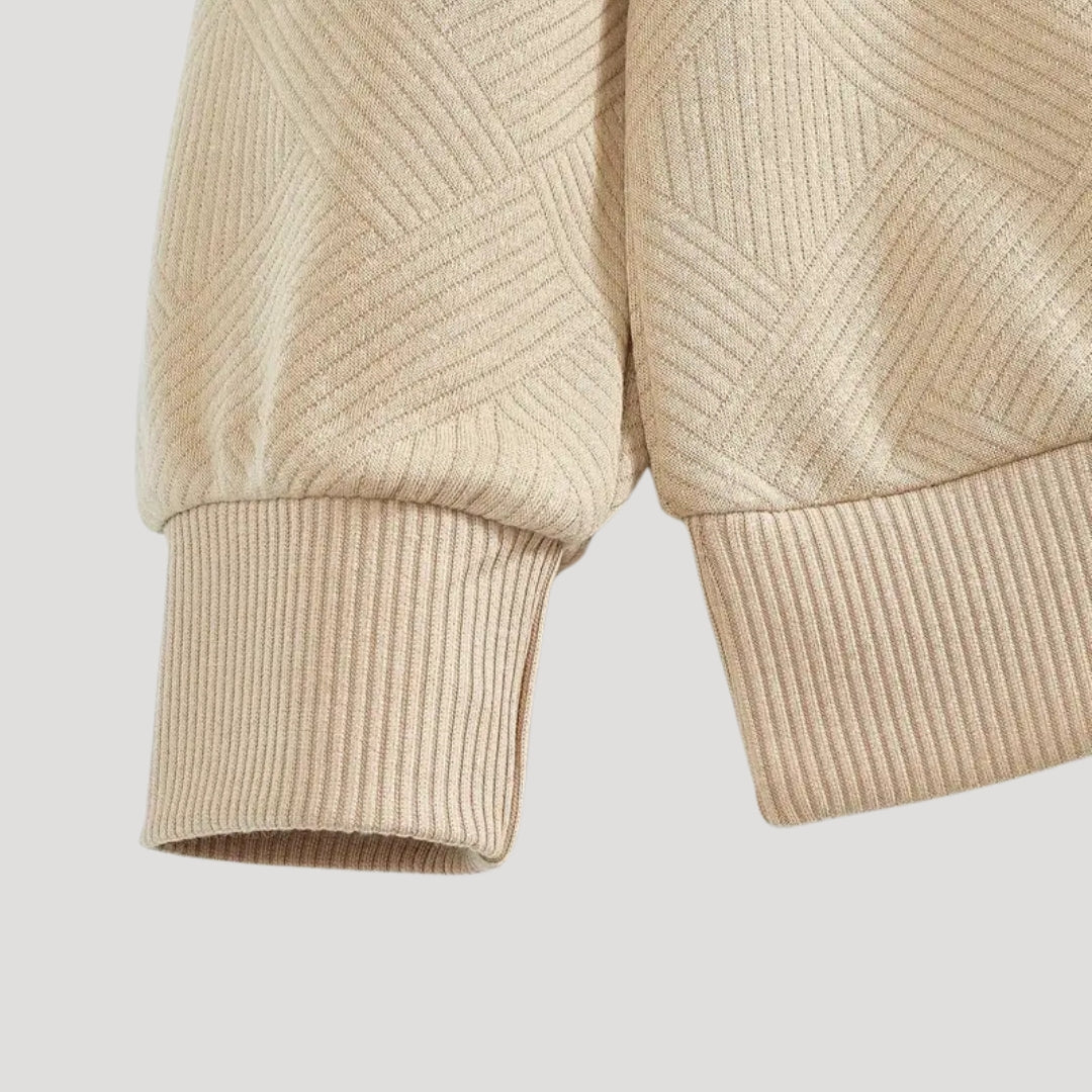 Andre - Gemütlicher Luxus-Reißverschluss-Pullover