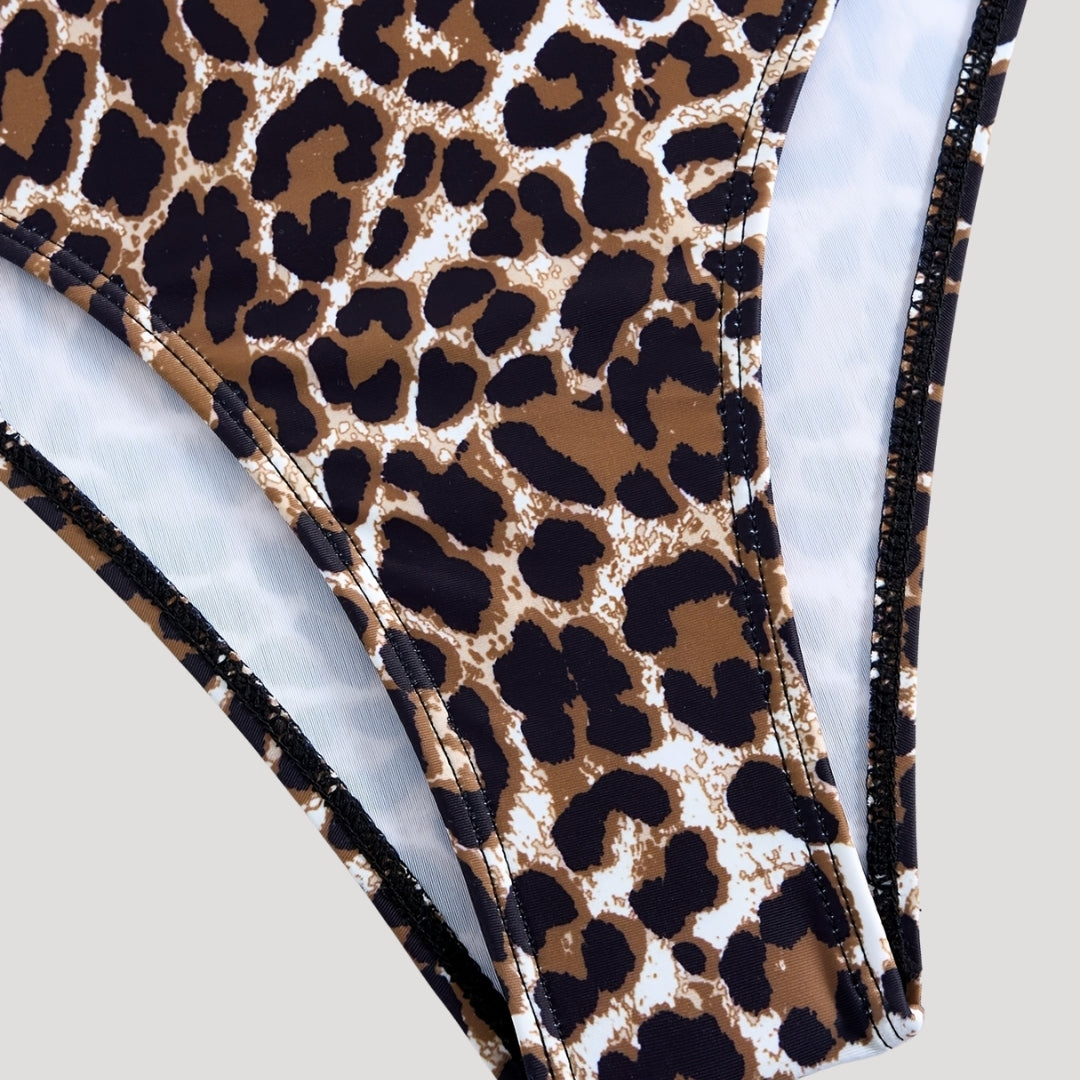 Oracle - Leopardenmuster Unterwäsche Bikini-Set
