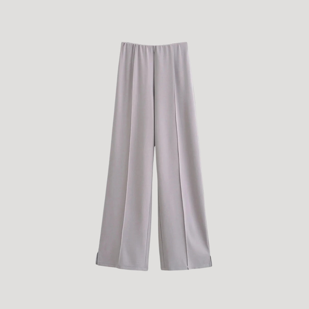 Keeley - Minimalistisches Langarm-Loungewear-Set