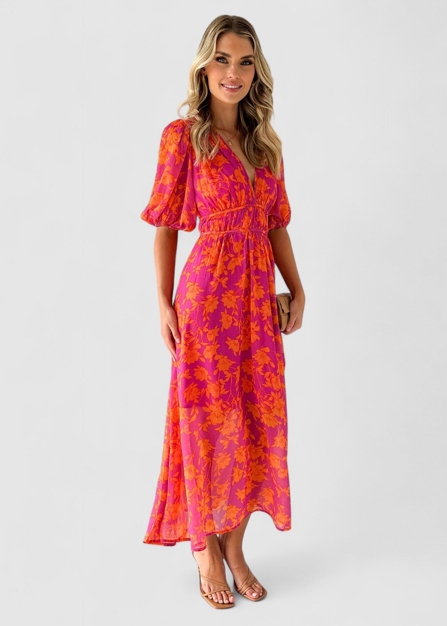 SARINA - Sommerkleid Maxi