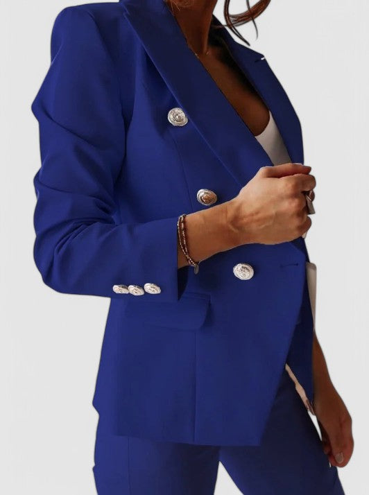 VICTORIA - Eleganter Doppelreihiger Blazer-Anzug