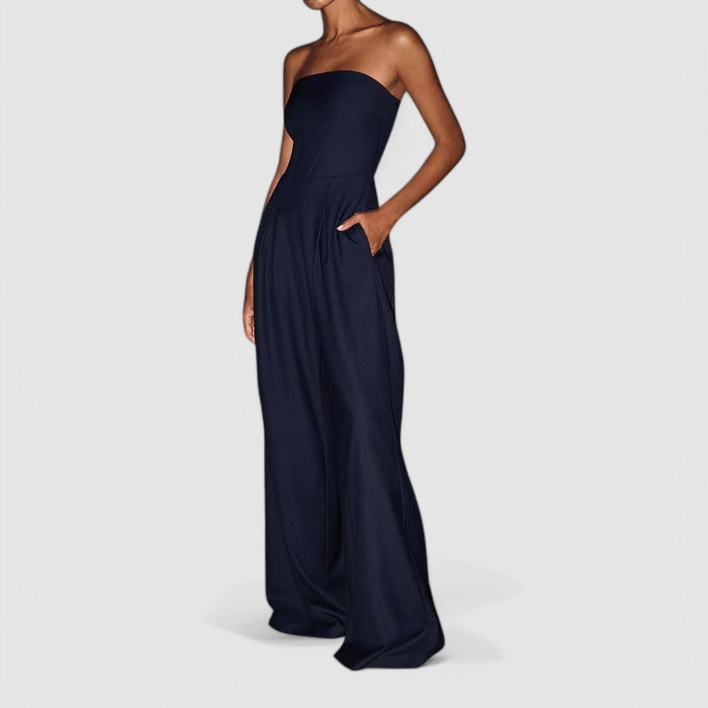 VALERIE - Eleganter Bandeau-Jumpsuit