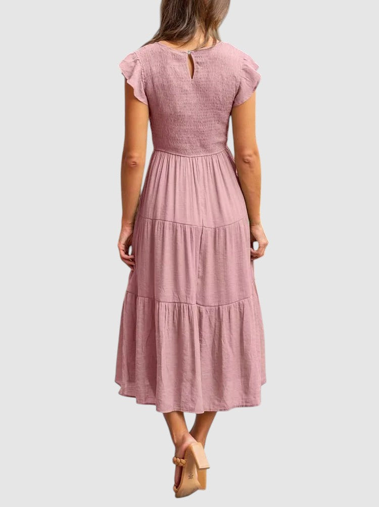 DAPHNE - Elegantes Midi-kleid