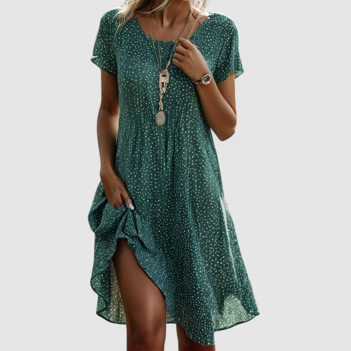 TABEA - Elegantes kleid mit Muster