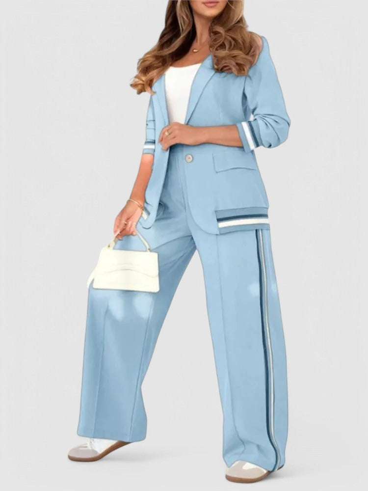 EMMA - Business Anzug mit Kontrastdetails