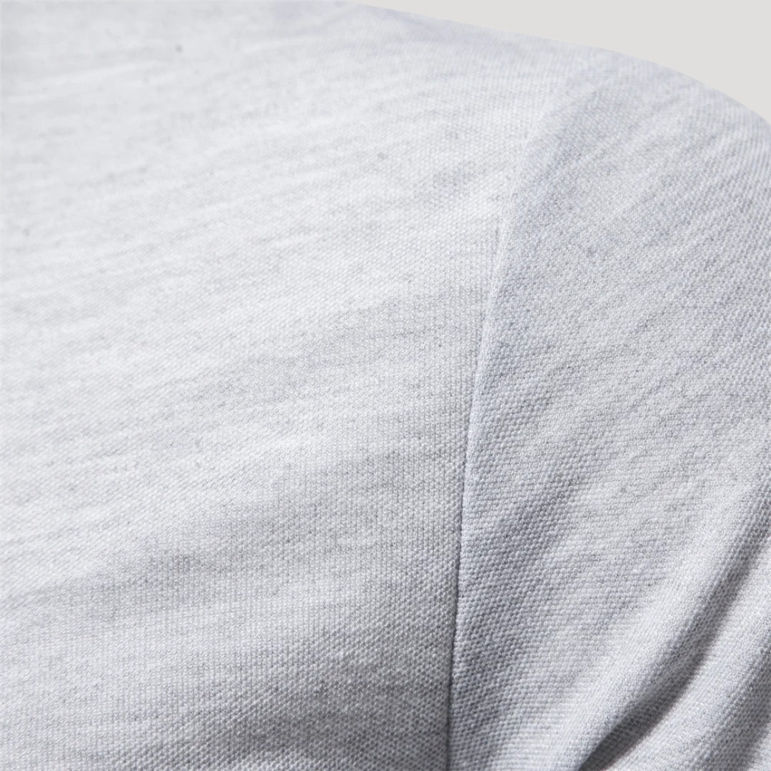 Alvin - Klassisches Langarm-Polo-Shirt
