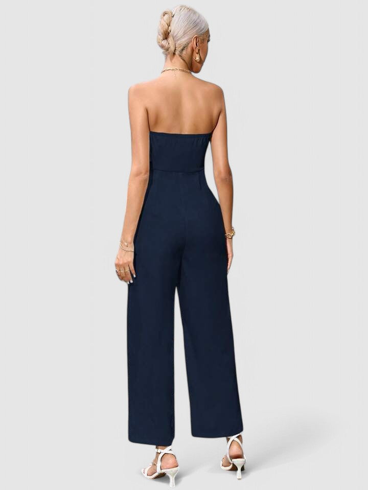 VALERIE  - Eleganter Bandeau-Jumpsuit