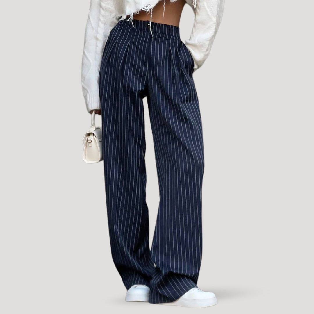 Questa - Streifenweite Hose