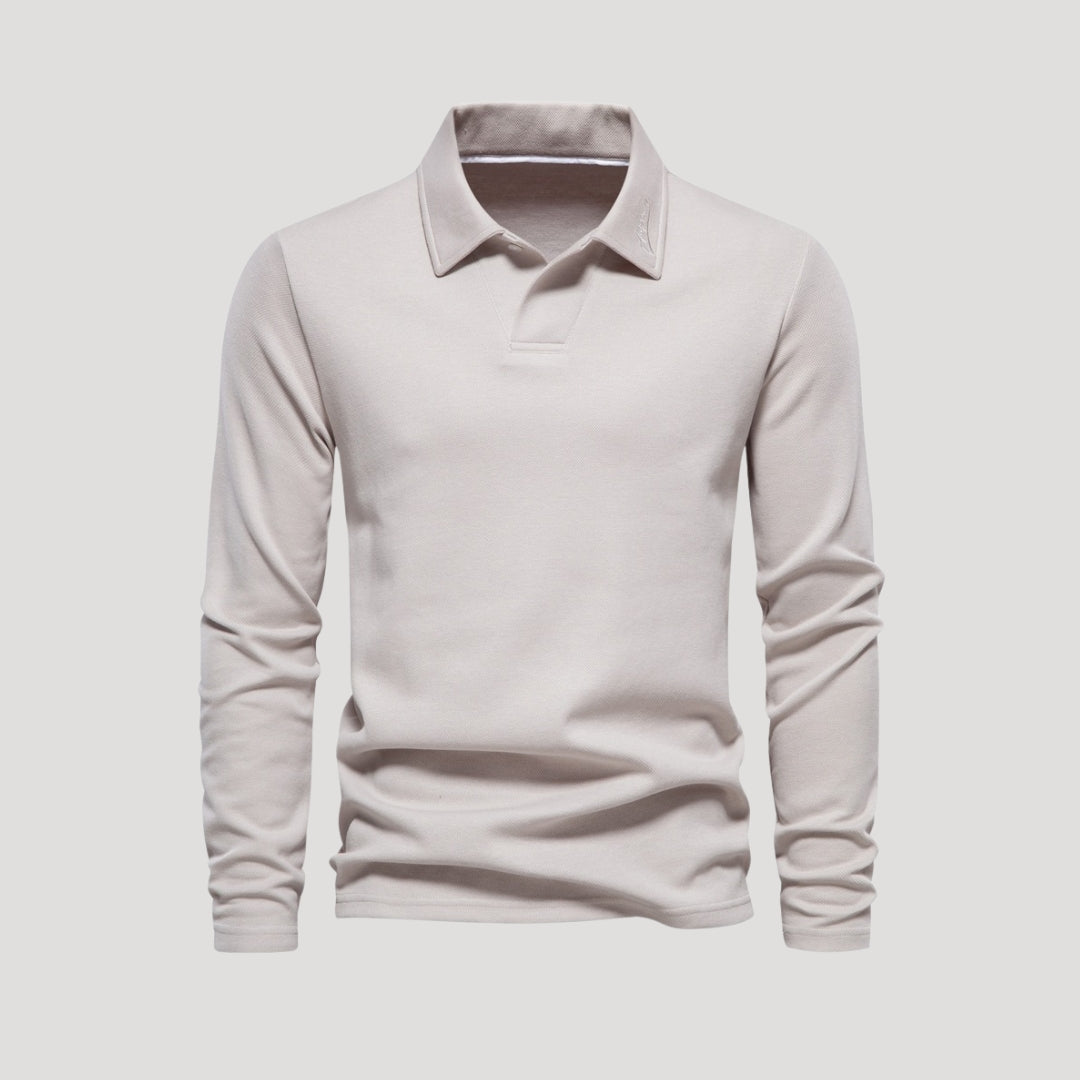 Kirk - Klassisches Herren Langarm-Polo