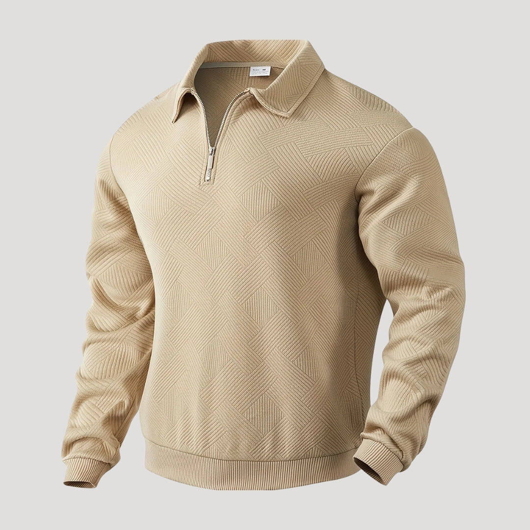 Andre - Gemütlicher Luxus-Reißverschluss-Pullover