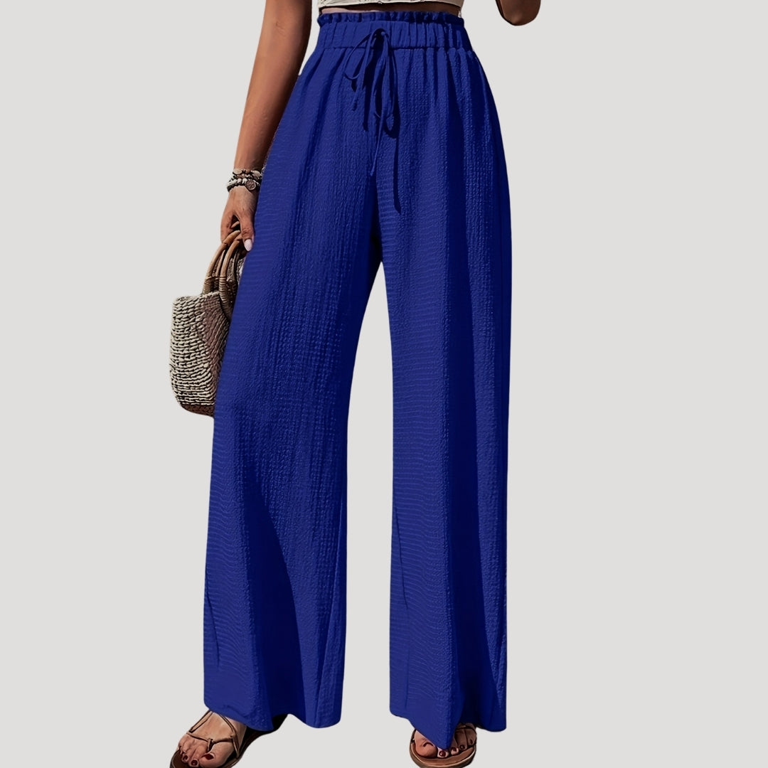 Kendra - Wide High-Waisted Summer Shorts
