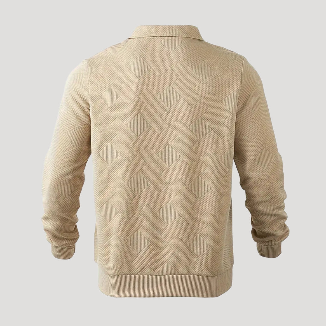 Andre - Gemütlicher Luxus-Reißverschluss-Pullover