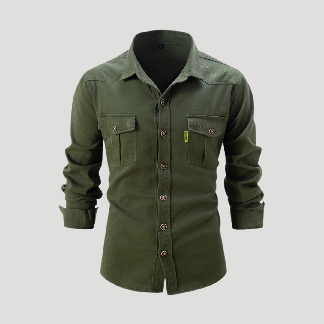 Cyrus - Haltbares Herren-Chemise aus Baumwolle