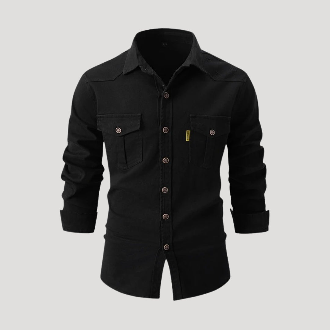 Cyrus - Haltbares Herren-Chemise aus Baumwolle