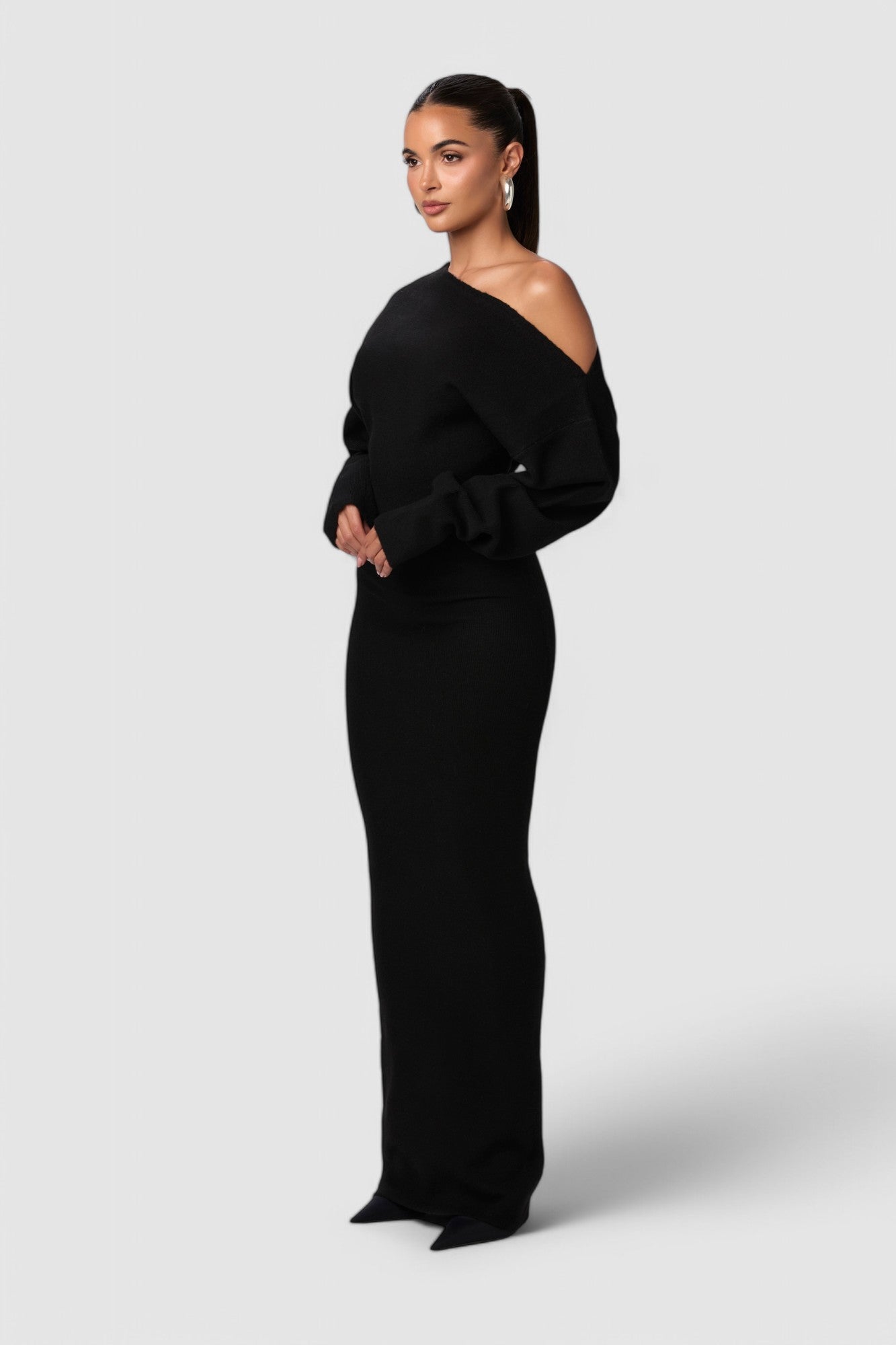 VALENTINA - Elegantes One-Shoulder Abendkleid