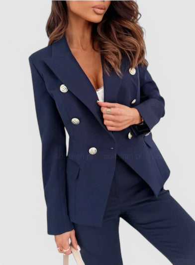 VICTORIA - Eleganter Doppelreihiger Blazer-Anzug