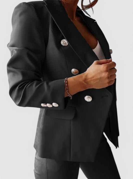 VICTORIA - Eleganter Doppelreihiger Blazer-Anzug