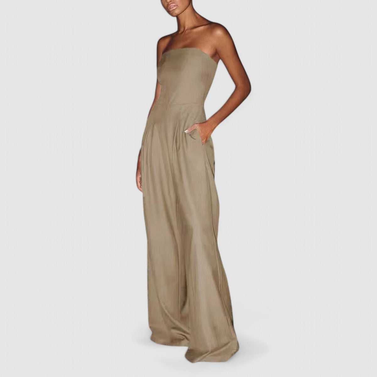 VALERIE  - Eleganter Bandeau-Jumpsuit