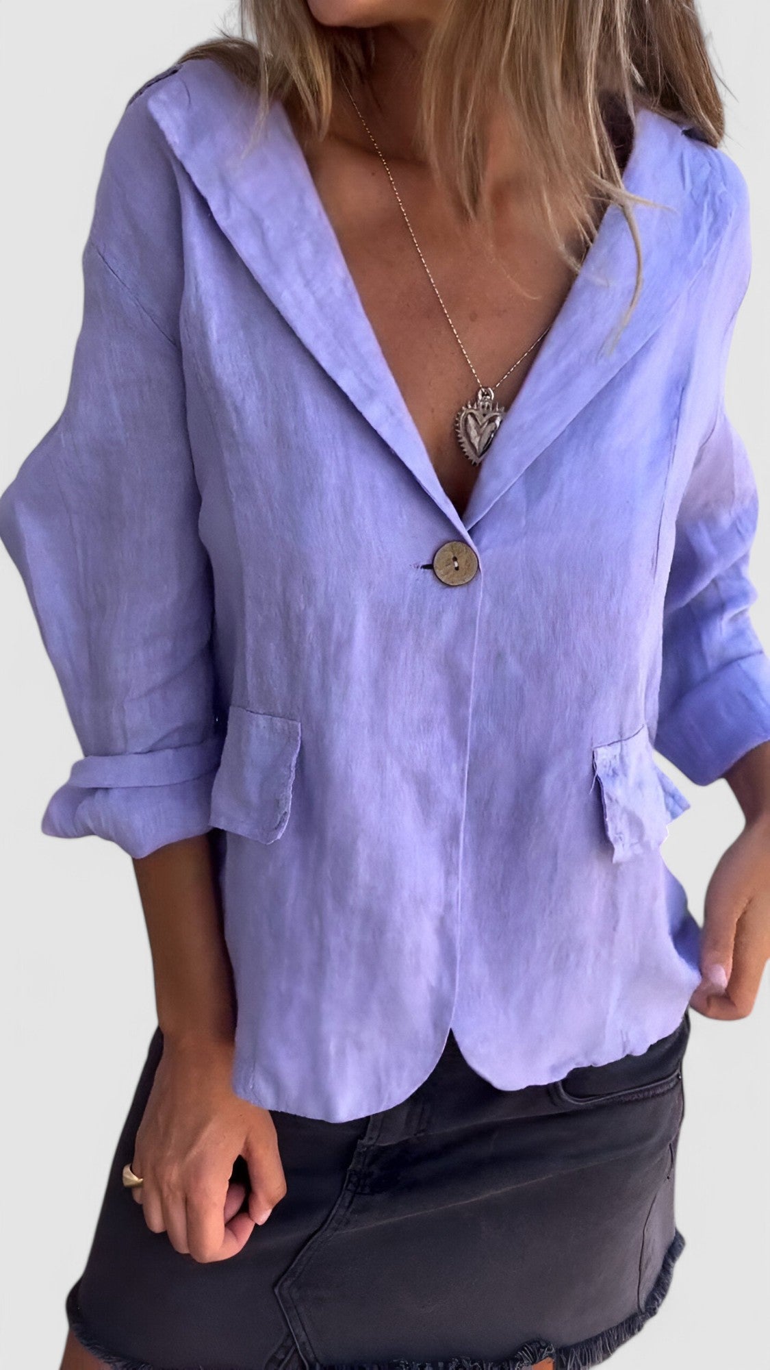 CHARLOTTE - Elegante Locker Geschnittene Bluse